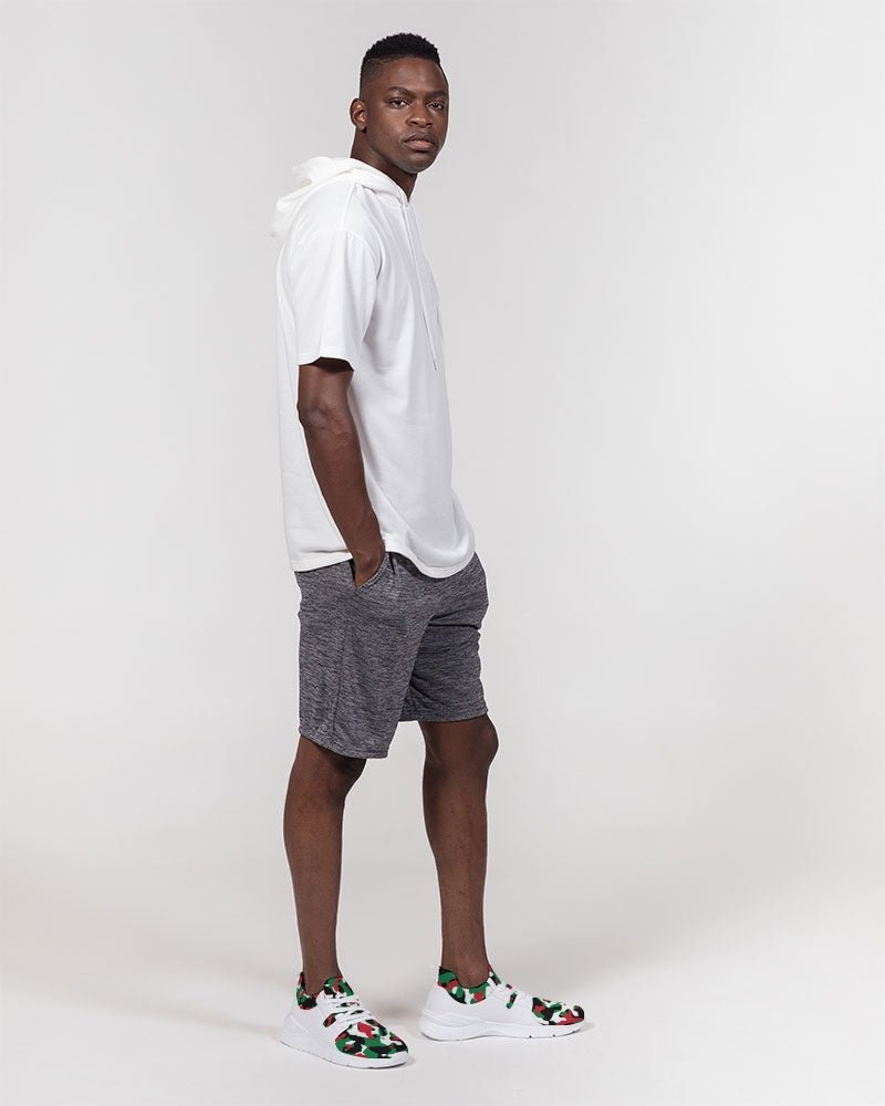 Palestine Flag Camo Men's Two-Tone Sneaker - Conscious Apparel Store