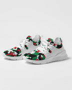 Palestine Flag Camo Men's Two-Tone Sneaker - Conscious Apparel Store