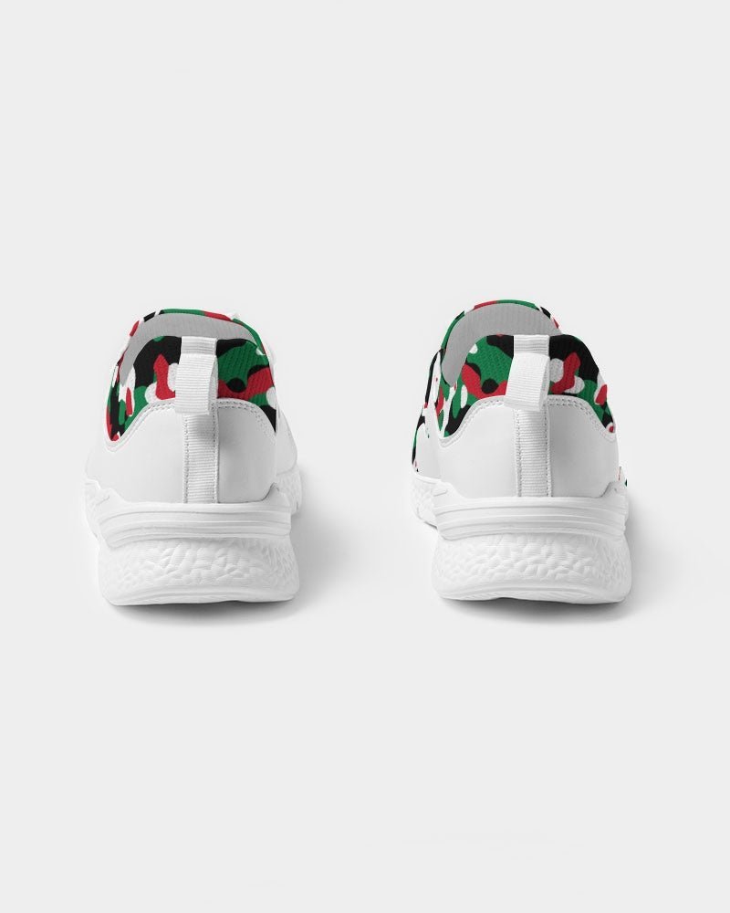 Palestine Flag Camo Women's Two-Tone Sneaker - Conscious Apparel Store