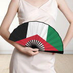 Palestine Flag Double-Sided Custom Folding Fan - Conscious Apparel Store