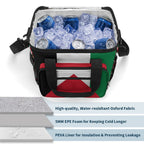 Palestine Flag Insulated Cooler Bag - Conscious Apparel Store
