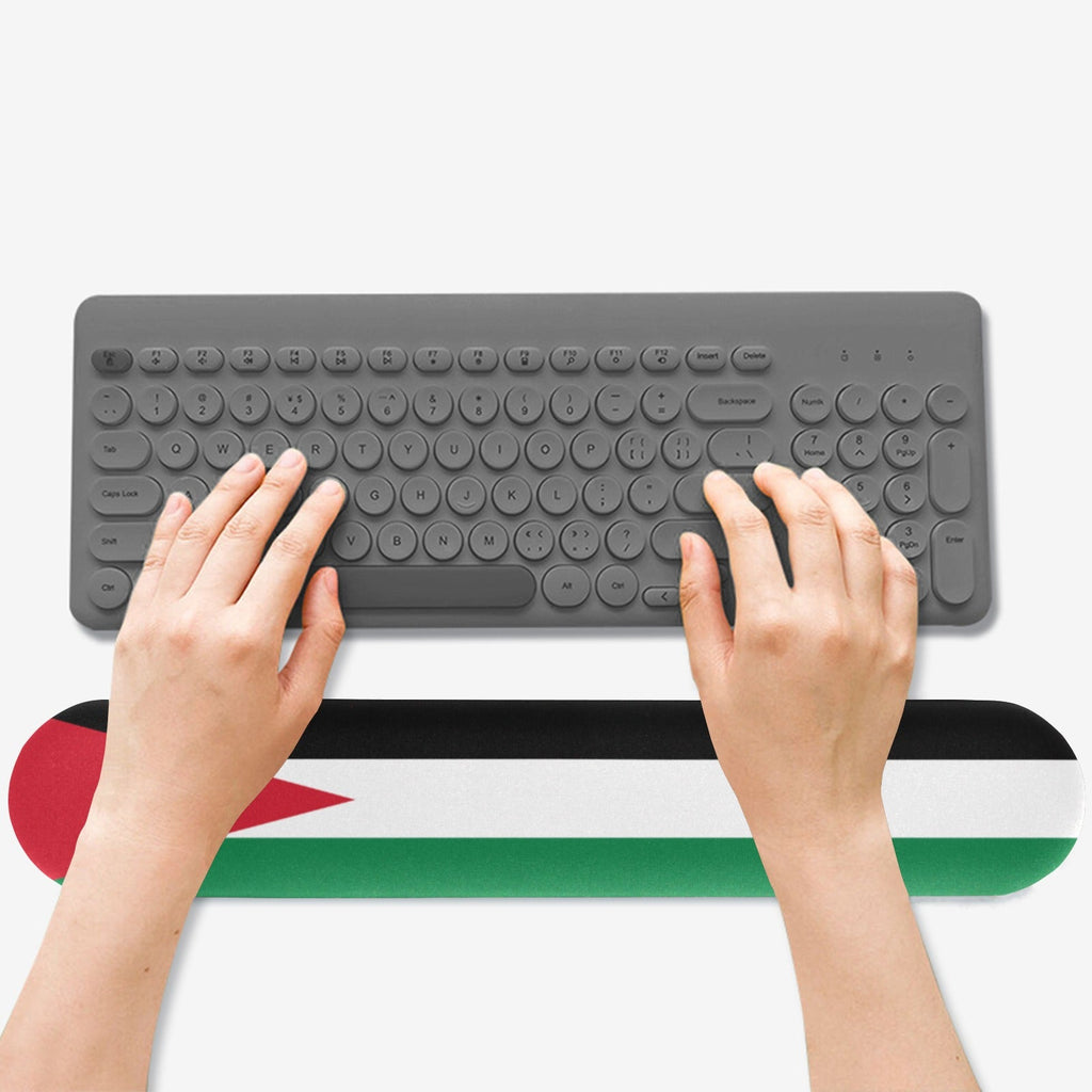 Palestine Flag Keyboard Wrist Rest Pad - Conscious Apparel Store