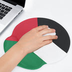 Palestine Flag Mouse Pad with Wrist Rest Support - Conscious Apparel Store