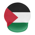 Palestine Flag Mouse Pad with Wrist Rest Support - Conscious Apparel Store