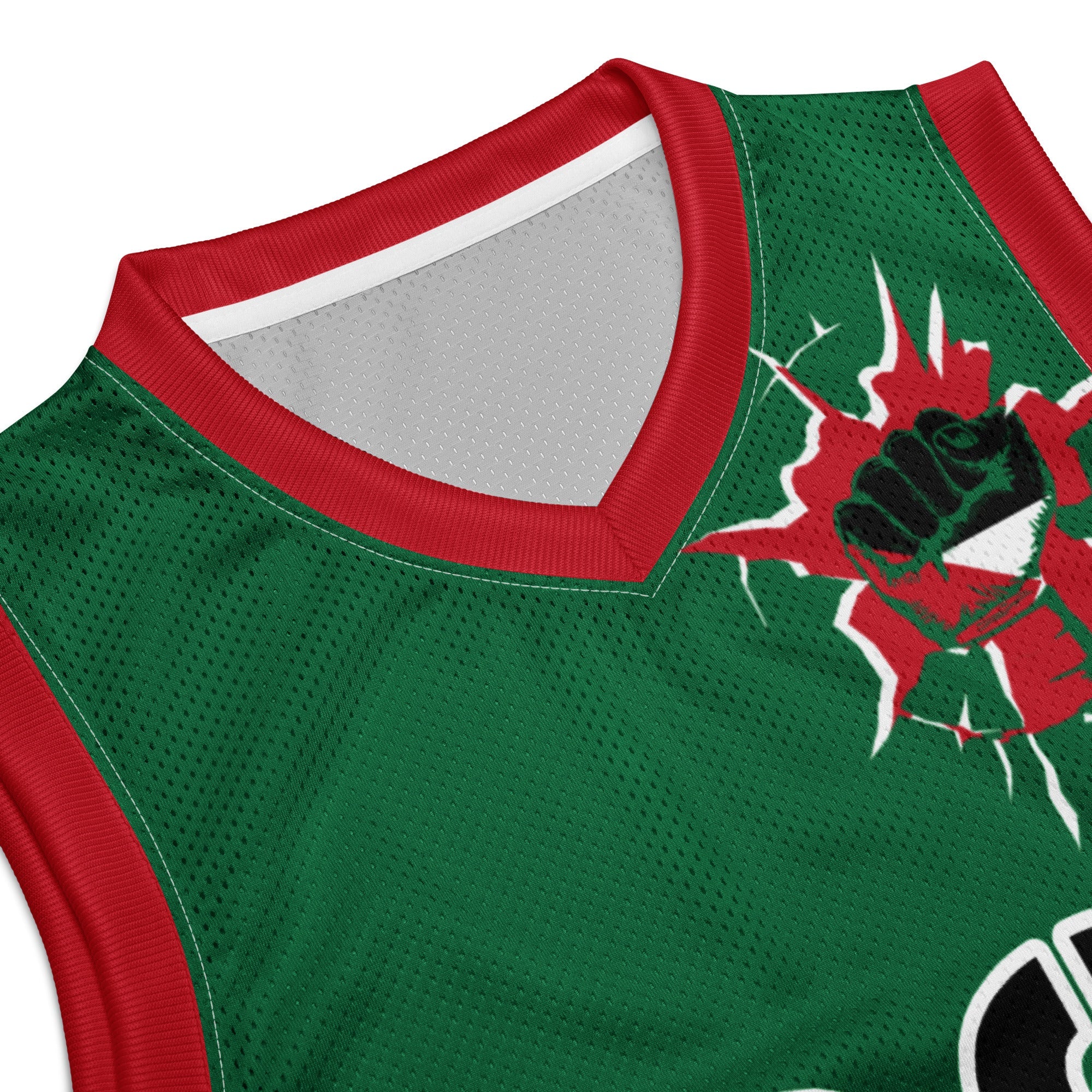 Palestine Flag Premium Sport Jersey Tank Top - Conscious Apparel Store