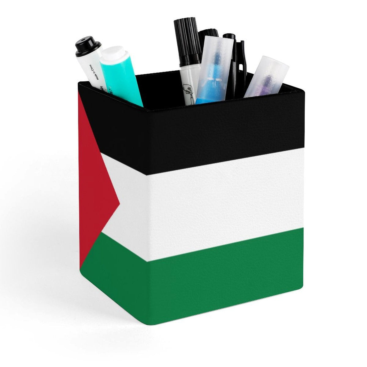 Palestine Flag Square Pen Holder - Conscious Apparel Store