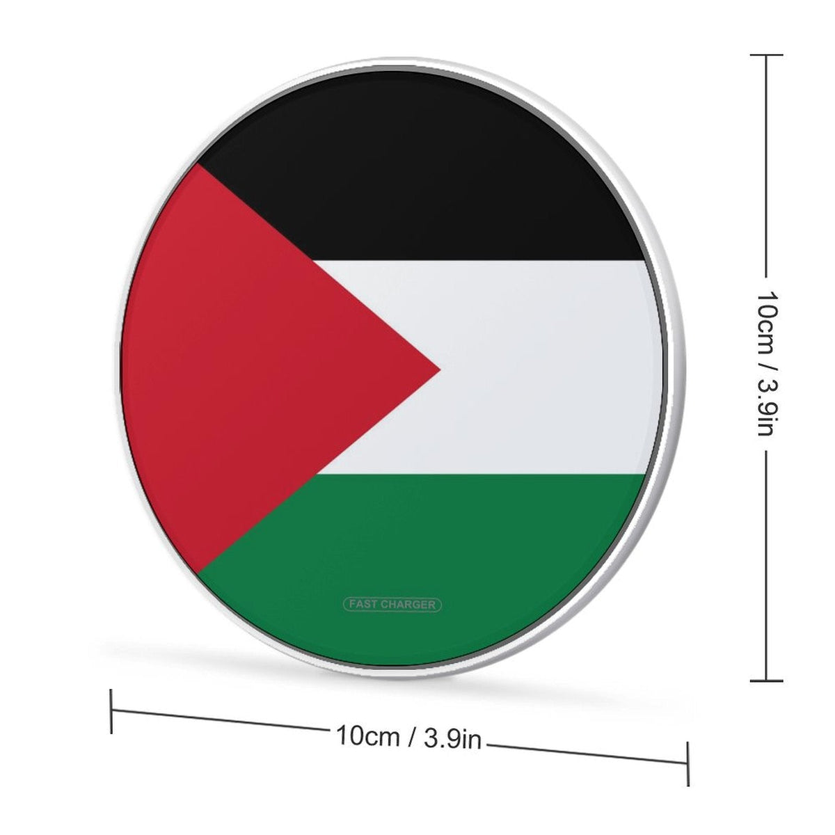Palestine Flag Wireless Charging Pad - Conscious Apparel Store