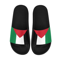 Palestine Flag Women's Slide Sandals - Conscious Apparel Store
