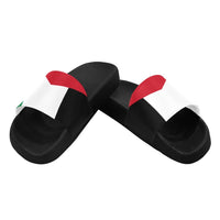 Palestine Flag Women's Slide Sandals - Conscious Apparel Store