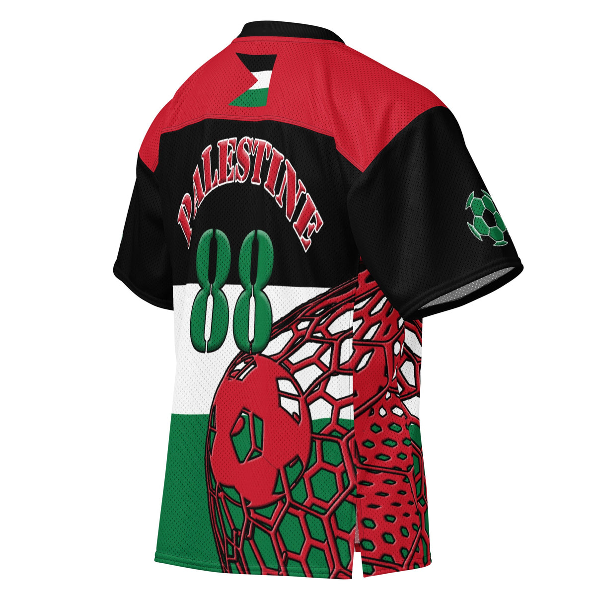 Palestine Football Sport Jersey - Conscious Apparel Store