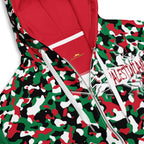 Palestinian Flag Camo Unisex zip hoodie - Conscious Apparel Store