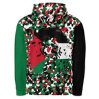 Palestinian Girl Camo Unisex Pullover Hoodie - Conscious Apparel Store