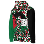 Palestinian Girl Camo Unisex Pullover Hoodie - Conscious Apparel Store