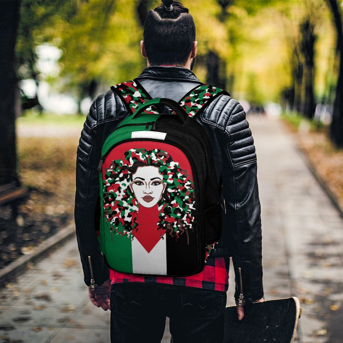 Palestinian Girl Casual Backpack - Conscious Apparel Store