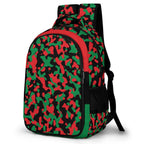 Pan African Flag Camo Casual Backpack - Conscious Apparel Store