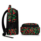 Pan African Flag Camo Casual Backpack - Conscious Apparel Store