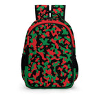Pan African Flag Camo Casual Backpack - Conscious Apparel Store