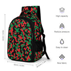 Pan African Flag Camo Casual Backpack - Conscious Apparel Store