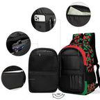 Pan African Flag Camo Casual Backpack - Conscious Apparel Store