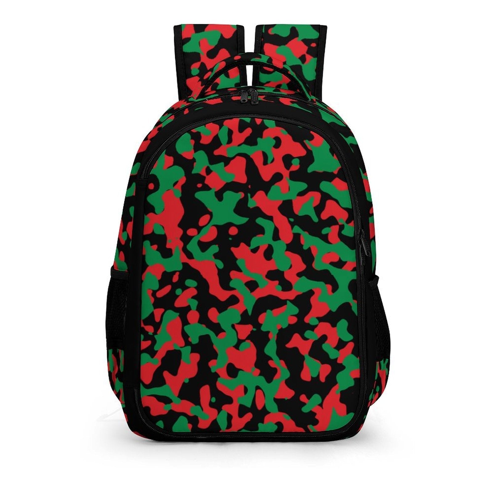 Pan African Flag Camo Casual Backpack - Conscious Apparel Store