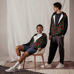 Pan African Flag Camo Unisex zip hoodie - Conscious Apparel Store