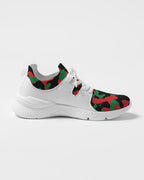 Pan African Flag Camo Women's Two-Tone Sneaker - Conscious Apparel Store