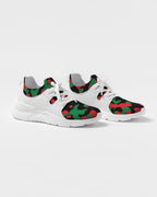 Pan African Flag Camo Women's Two-Tone Sneaker - Conscious Apparel Store