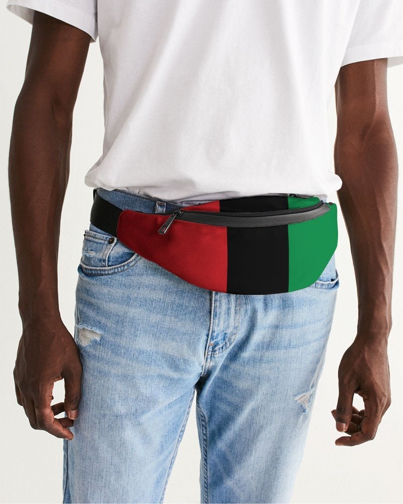 Pan African Flag Crossbody Sling Bag - Conscious Apparel Store