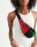 Pan African Flag Crossbody Sling Bag - Conscious Apparel Store