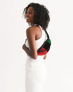 Pan African Flag Crossbody Sling Bag - Conscious Apparel Store