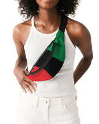 Pan African Flag Crossbody Sling Bag - Conscious Apparel Store