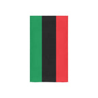 Pan African Flag Custom Towel 16"x28" - Conscious Apparel Store