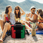 Pan African Flag Insulated Cooler Bag - Conscious Apparel Store