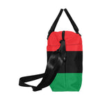 Pan African Flag Large Capacity Duffle Bag - Conscious Apparel Store