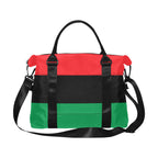 Pan African Flag Large Capacity Duffle Bag - Conscious Apparel Store