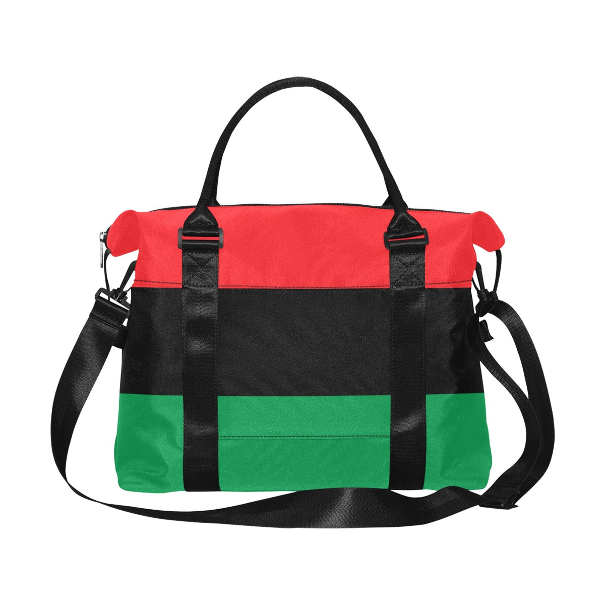 Pan African Flag Large Capacity Duffle Bag - Conscious Apparel Store