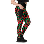 Pan African Flag Leggings with pockets - Conscious Apparel Store