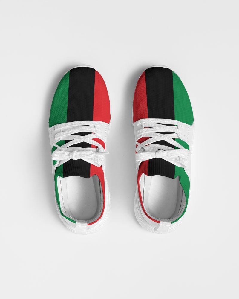 Pan African Flag Men's Two-Tone Sneaker - Conscious Apparel Store