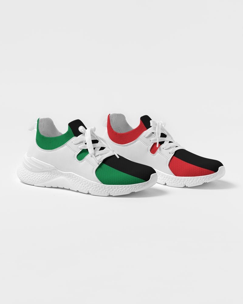 Pan African Flag Men's Two - Tone Sneaker - Conscious Apparel Store