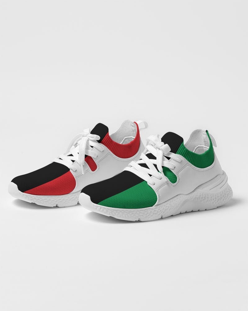 Pan African Flag Men's Two-Tone Sneaker - Conscious Apparel Store