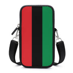 Pan African Flag Mobile Phone Purse - Conscious Apparel Store