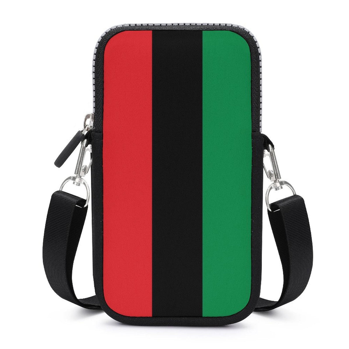 Pan African Flag Mobile Phone Purse - Conscious Apparel Store