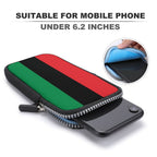 Pan African Flag Mobile Phone Purse - Conscious Apparel Store