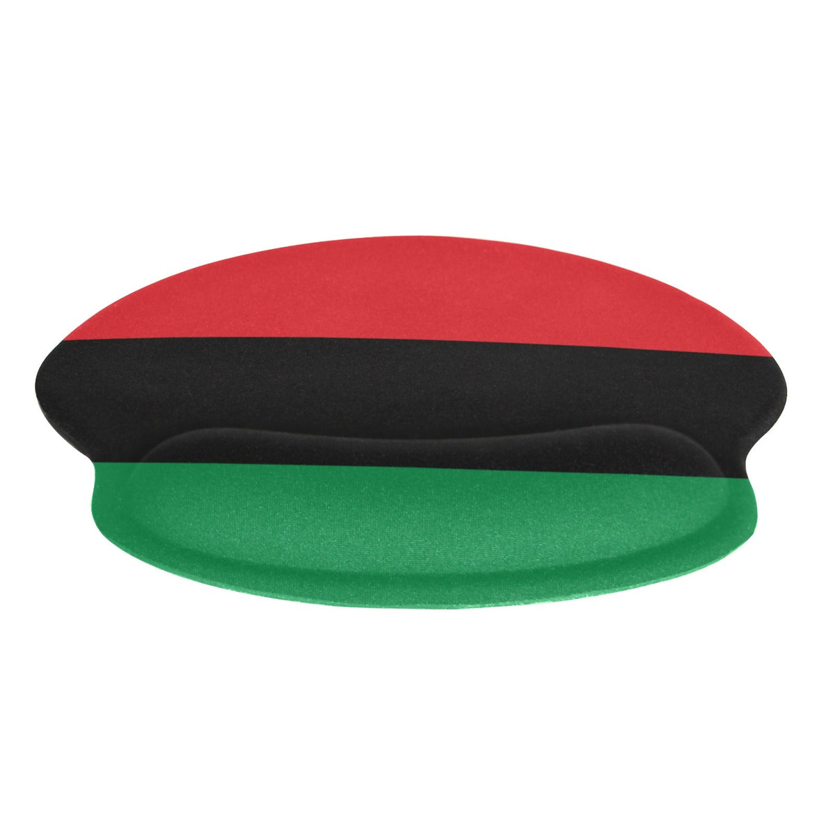 Pan African Flag Mouse Pad with Wrist Rest Support - Conscious Apparel Store