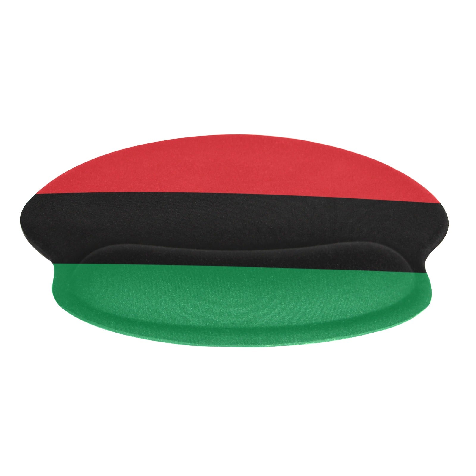 Pan African Flag Mouse Pad with Wrist Rest Support - Conscious Apparel Store