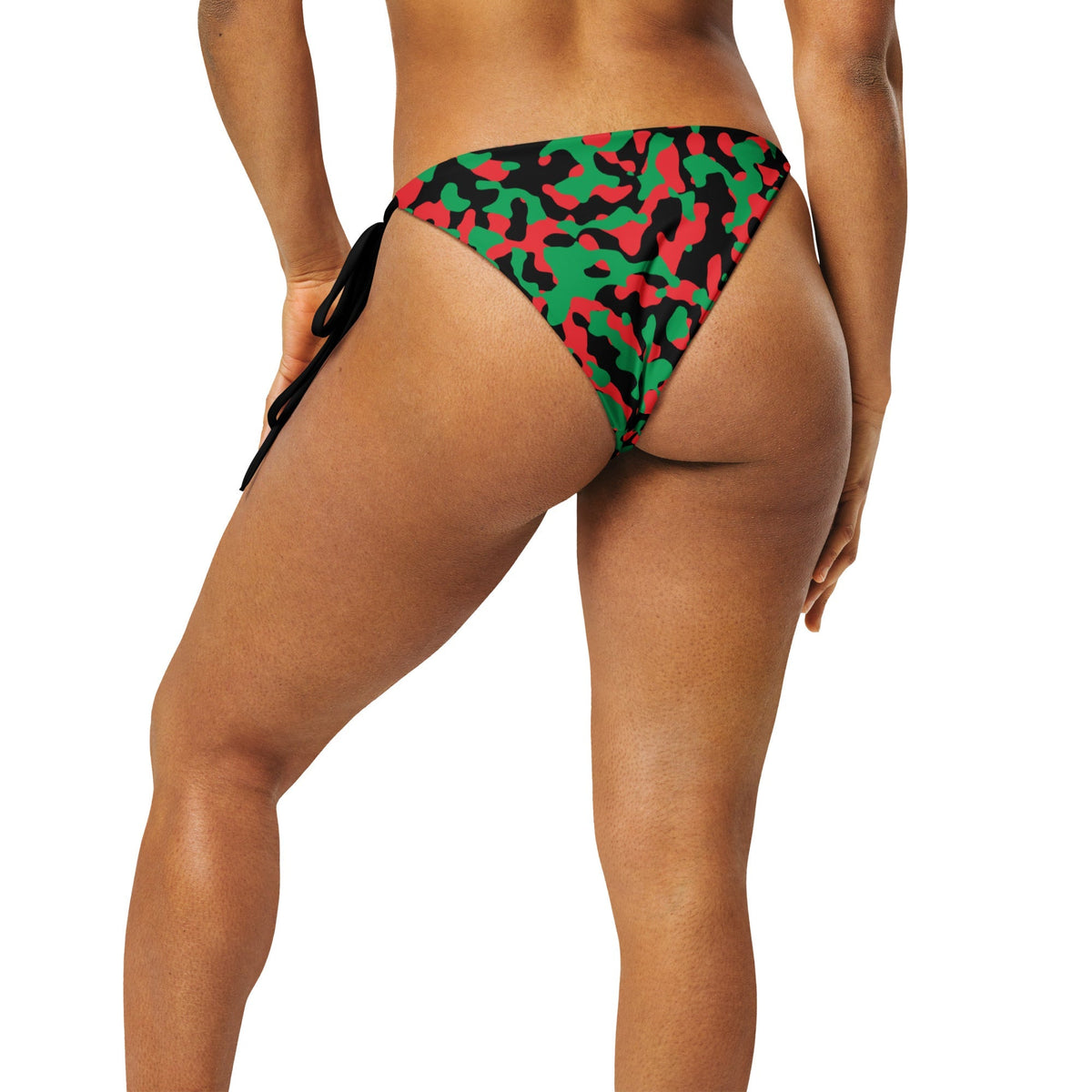 Pan African Flag string bikini bottom - Conscious Apparel Store