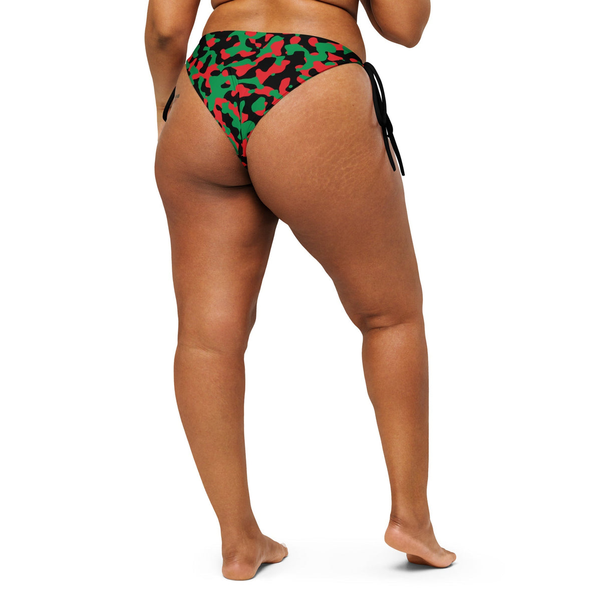 Pan African Flag string bikini bottom - Conscious Apparel Store