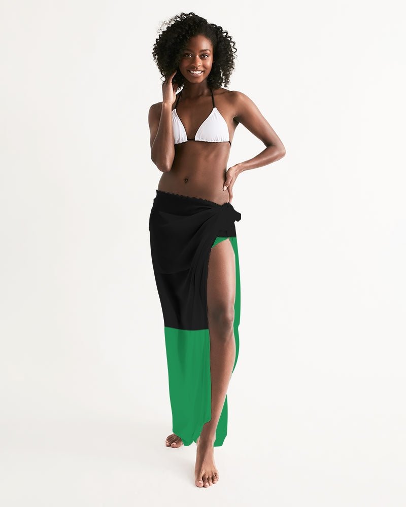 Pan African Flag Swim Cover Up - Conscious Apparel Store
