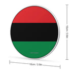 Pan African Flag Wireless Charging Pad - Conscious Apparel Store