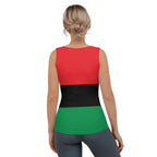 Pan African Flag Women's Tank Top - Conscious Apparel Store